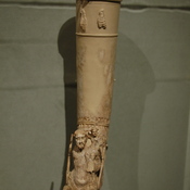 Parthian rhyton with galloping winged centaur, ivory