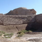 Toprak Kale, Wall of the Chorasmian fortress