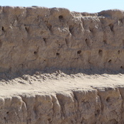 Toprak Kale, Exterior wall of the Chorasmian fortress