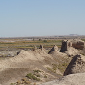 Toprak Kale, Wall of the Chorasmian fortress