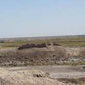 Toprak Kale, Wall of the Chorasmian fortress