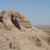Toprak Kale, Wall of the Chorasmian fortress