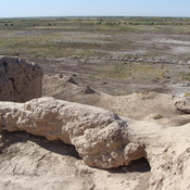 Toprak Kale, Exterior wall of the Chorasmian fortress