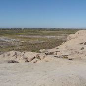 Toprak Kale, Exterior wall of the Chorasmian fortress