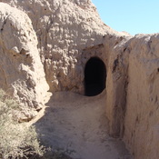 Toprak Kale, Wall and gate of the Chorasmian fortress