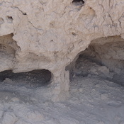 Toprak Kale, Remains of dwellings in a Chorasmian fortress