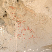 Kara Tepe, Southern Buddhist monastery, Cave cells, Paint