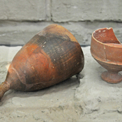 Afrosiab Hill, Pot from Kushan empire