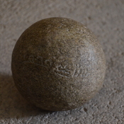 Afrosiab Hill, Millstone, detail