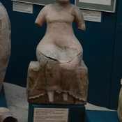 Koi Krylgan Kala, Zoroastrian ossuary with a picture of a sitting woman