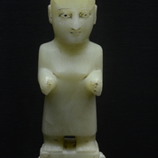 Statuette of a man, probably a king