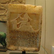 Relief of a dromedary rider