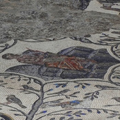 Mozaiek in het huis van Orpheus