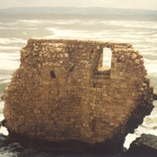 Remains of Crusader harbor