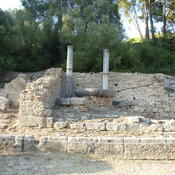 The Nymphaeum of Herodes Atticus in Olympia