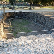 Olympia, Prehistoric building