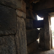 Gerga Carian temple - interior