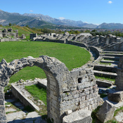 The Roman amphitheatre at Salona