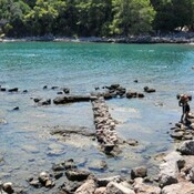 Phaselis, Central Harbour