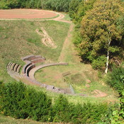 Roman theater and oppidum