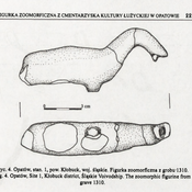 Zoomorphic Figurine from the Cemetery of the Lusatian Culture in Opatów