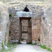 Aegisthu's tholos tomb, Mycenae