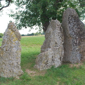 Three menhirs of Oppagne