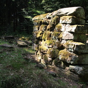 Limesmauer am Odenwaldlimes