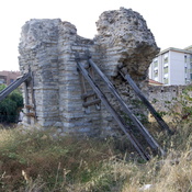 Roman aqueduct bridge buttess