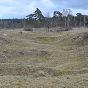 Spuren römischen Bergbaus am Schlangenberg