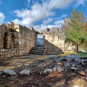 Arykanda  Naltepesi Buildings and Bath Facade