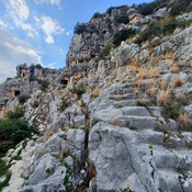 Myra tombs & stairs