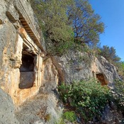 Lycian rock cut tombs, East Necropolis