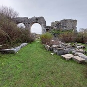Nymphaeum aqueduct remains