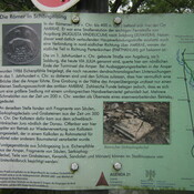 Infotafel römische AmperbrückeSchöngeising