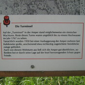 2Archäologische Tafel Schöngeising: Turminsel