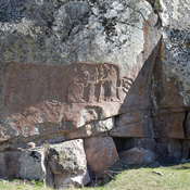Fraktin Hittite rock relief, mid-13th century BC