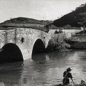 Medieval bridge over Lisandro's river