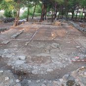 Church with floor mosaics at 