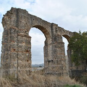Roman style aquaduct