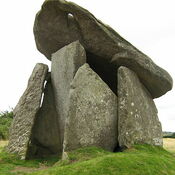 Trethevy Quoit in Cornwall