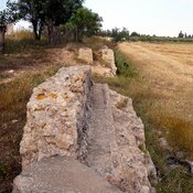 Aqueduct Zaghouan- Carthage. The section to the source of Ain Djour