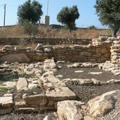Archaic temple, Flerio, Naxos