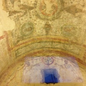 Burial chamber with frescoes