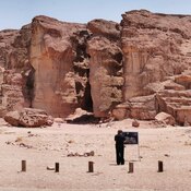 Timna, Rocks with drawings