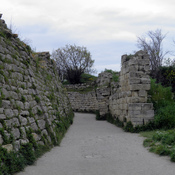 Portion of the legendary walls of Troy (VII)