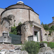 Temple of Divus Romulus on the Upper Via Sacra