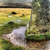 Menhir at Merrivale (Dartmoor)