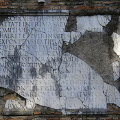 Tomb of the children of Sextus Pompeus Justus, detail of inscription