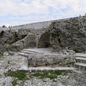 Remains of the late Roman bridge foundations